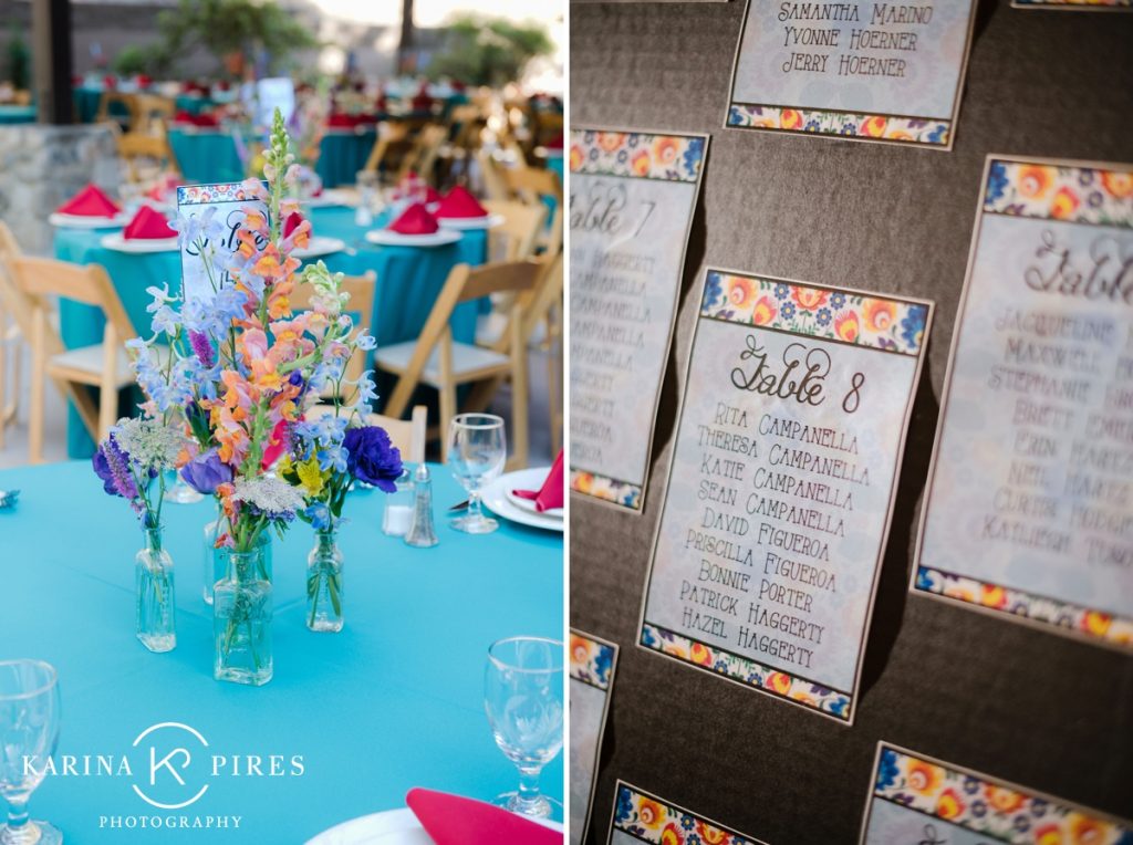 Colorful Summer Park Wedding at Middle Ranch Lounge | Karina Pires Photography