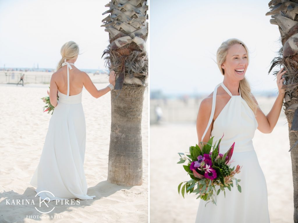 Santa Monica Beach Wedding at Casa Del Mar – Santa Monica Wedding Photographer | Karina Pires Photography
