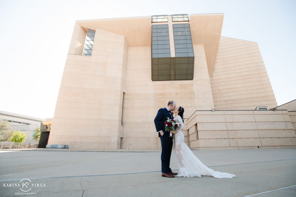 Los Angeles Catholic Wedding at Our Lady of the Angels – Karina Pires Photography