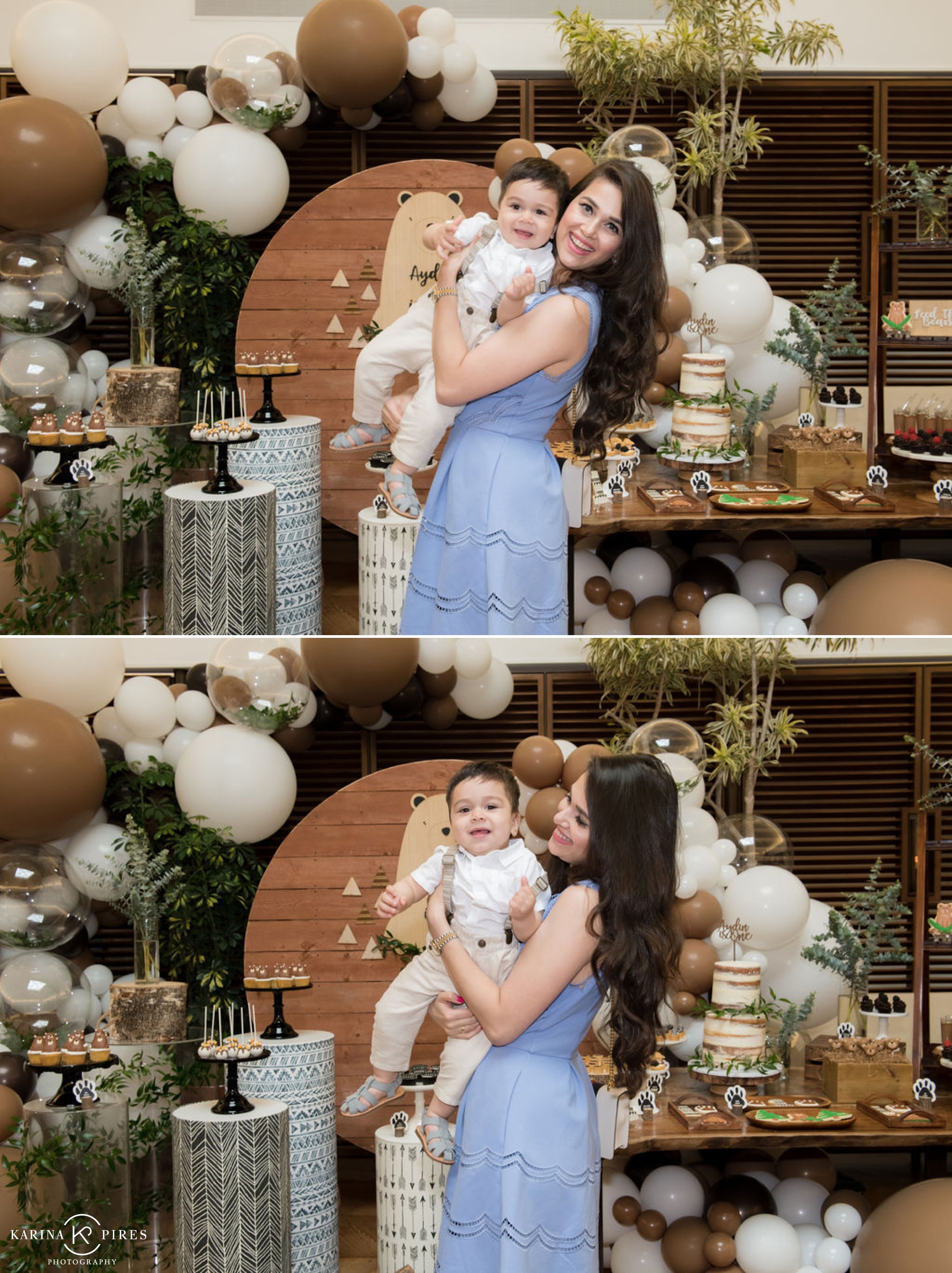 Aydin's First Birthday Party photographed by Karina Pires Photography