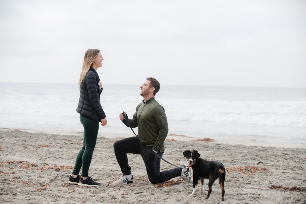 Katy and Sam - Surprise Proposal on Blacks Beach