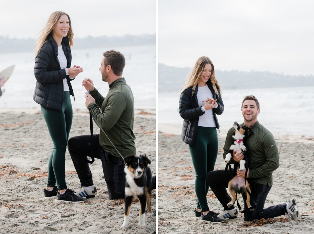 San Diego Surprise Proposal Photography by Karina Pires Photography