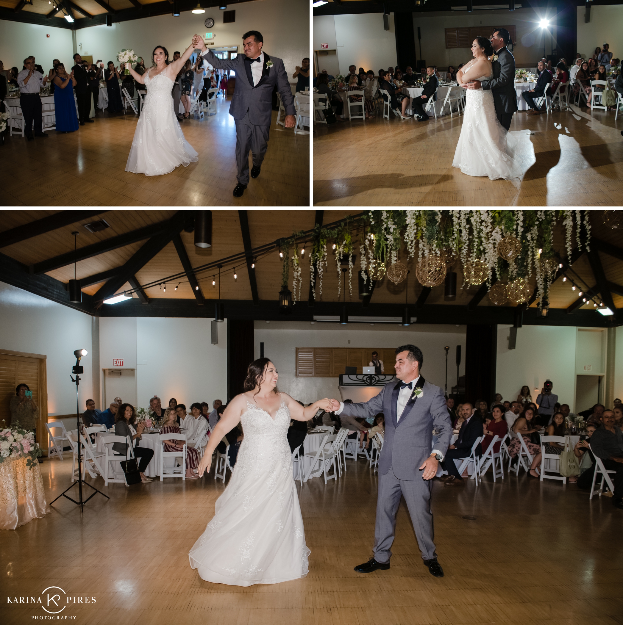 Jennifer and Ronaldo’s wedding reception at the Grace E. Simons Lodge Wedding