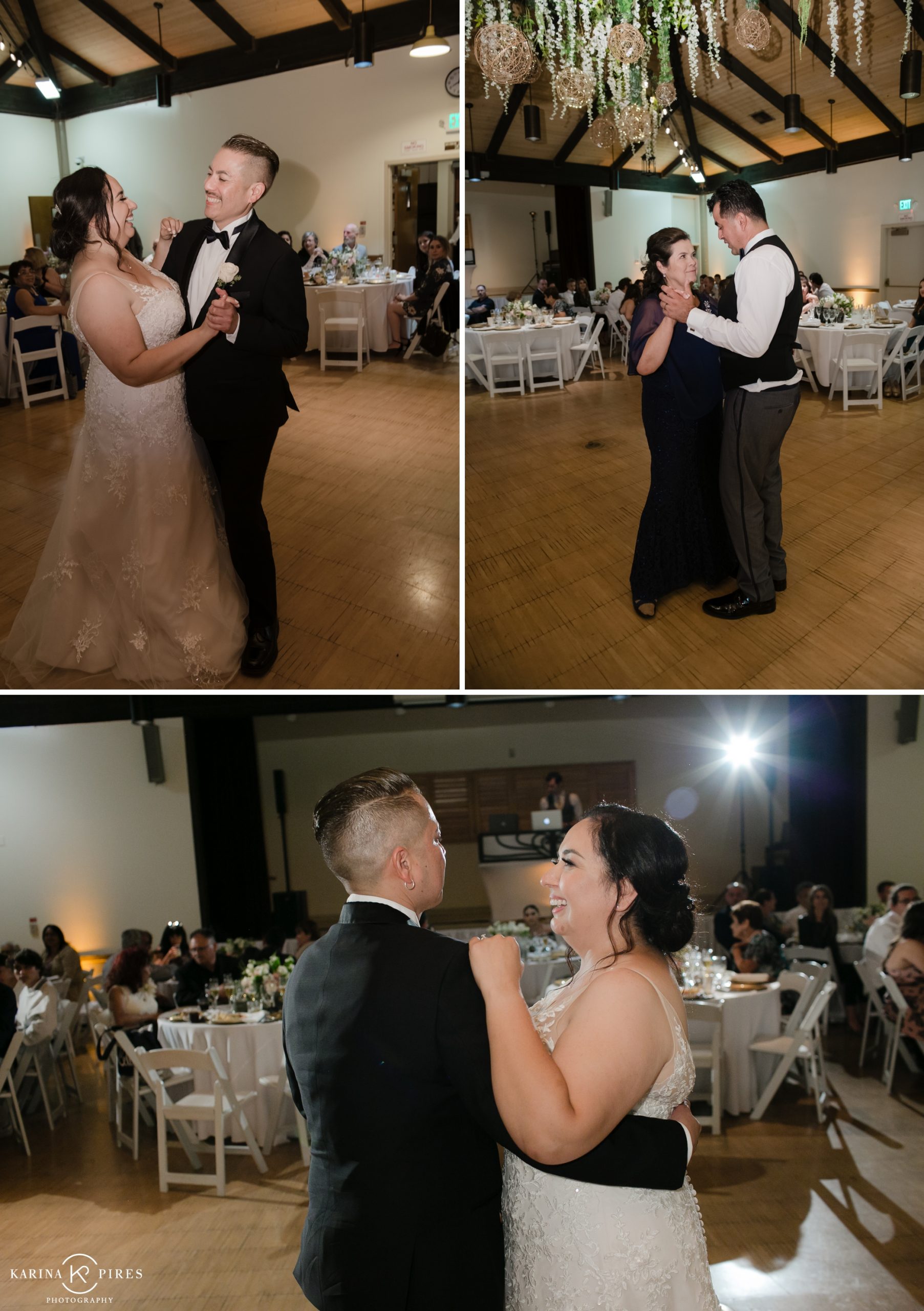 Jennifer and Ronaldo’s wedding reception at the Grace E. Simons Lodge Wedding