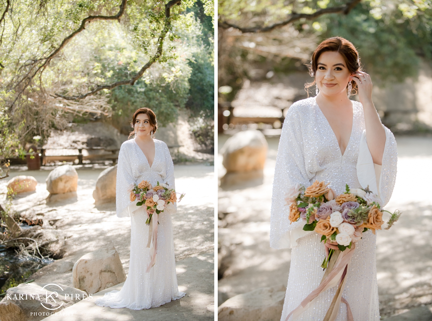 A Surprise Forest Elopement for Essential Workers in Los Angeles - Featured on Inside Weddings