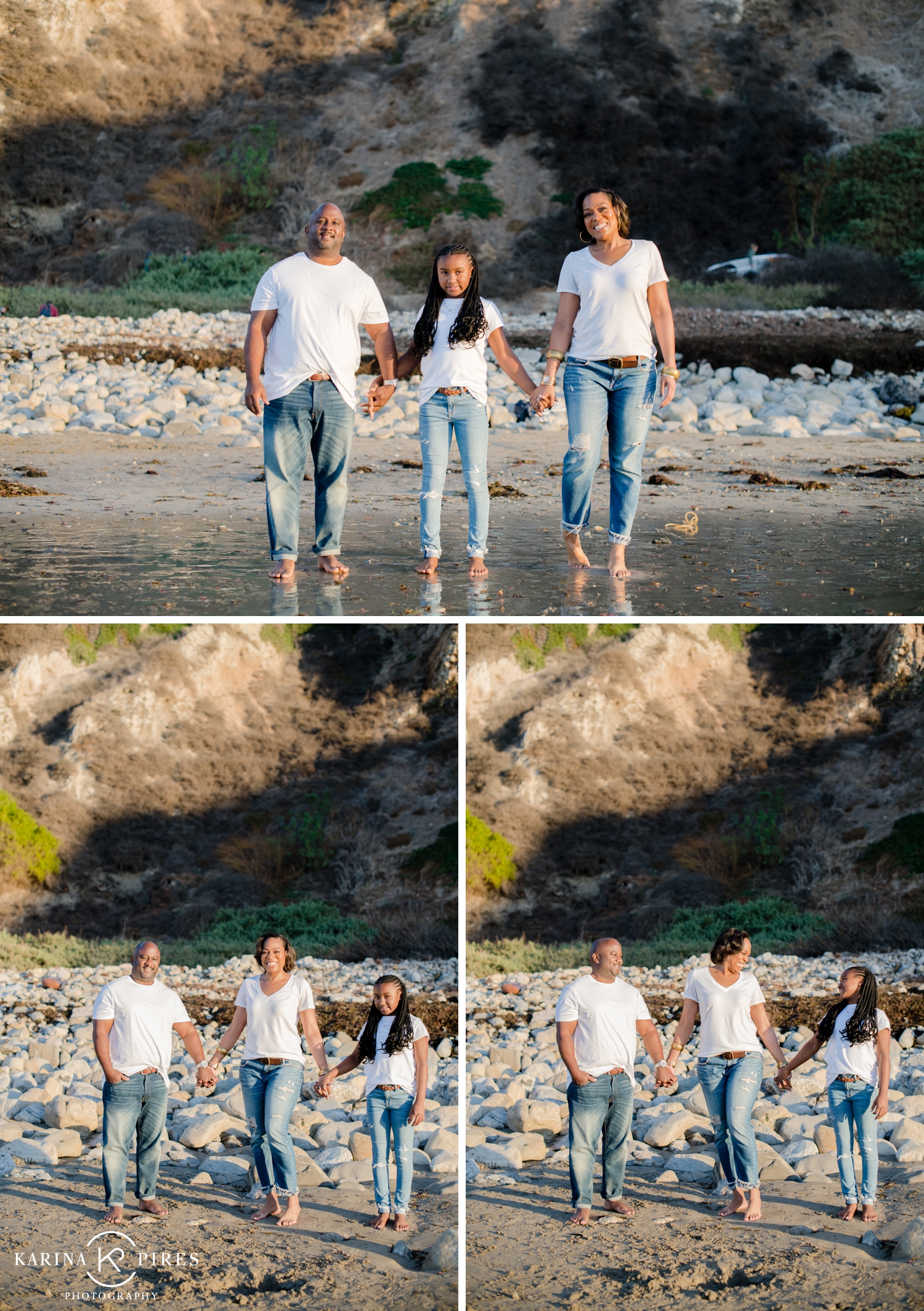 Family portraits in Los Angeles