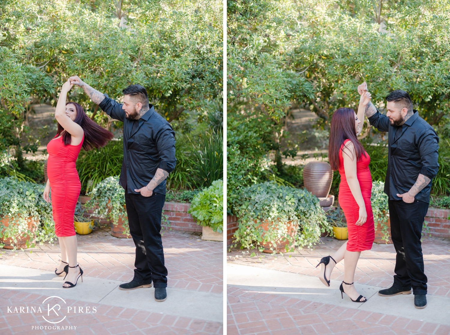 Valentine’s couples shoot in downtown Los Angeles