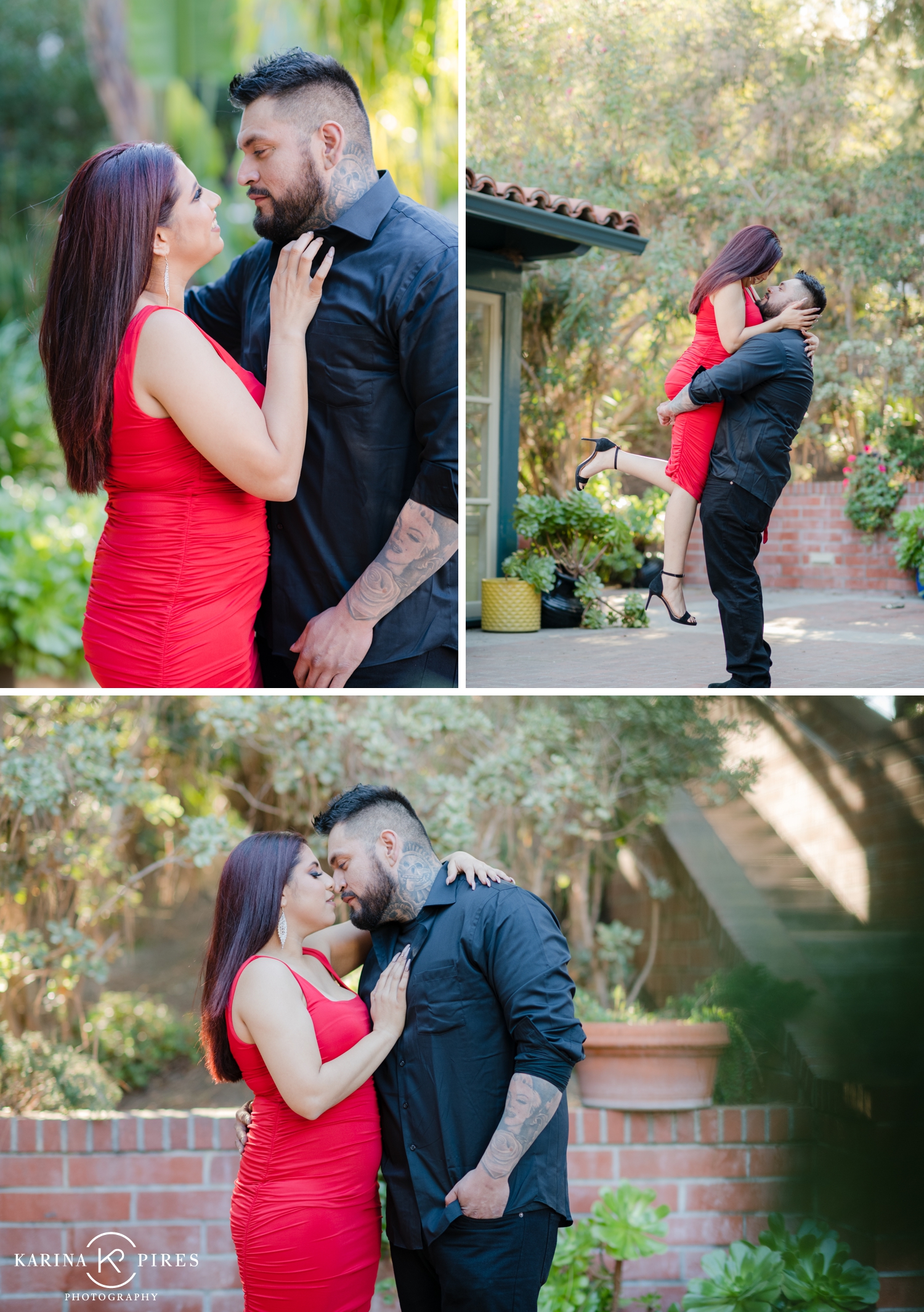 Valentine's couples shoot in downtown Los Angeles
