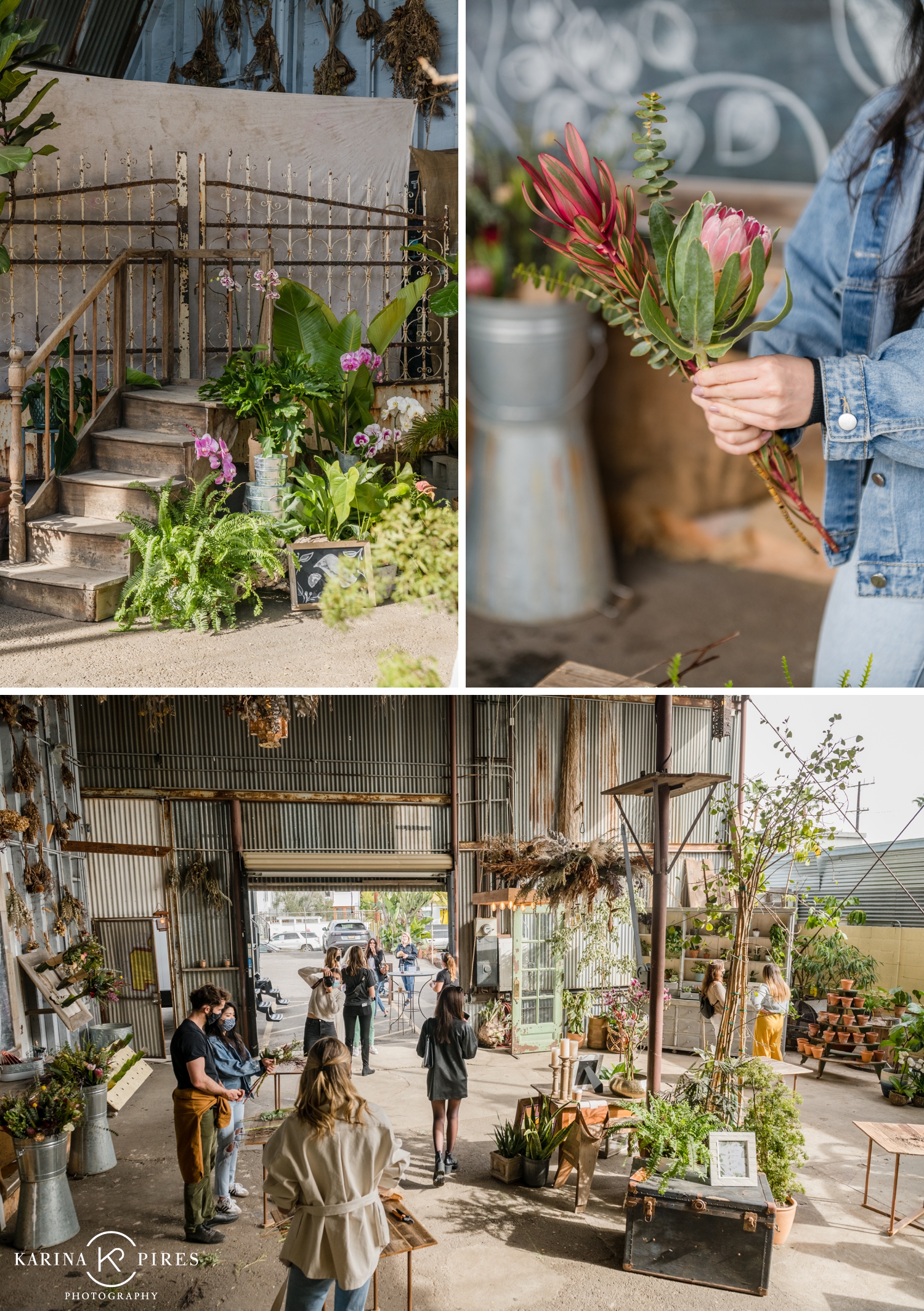 Plant Workshop with Catalina Productions at The Unlikely Florist