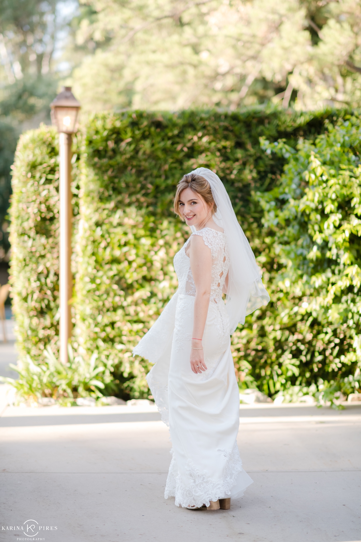 Bridal portraits at Middle Ranch