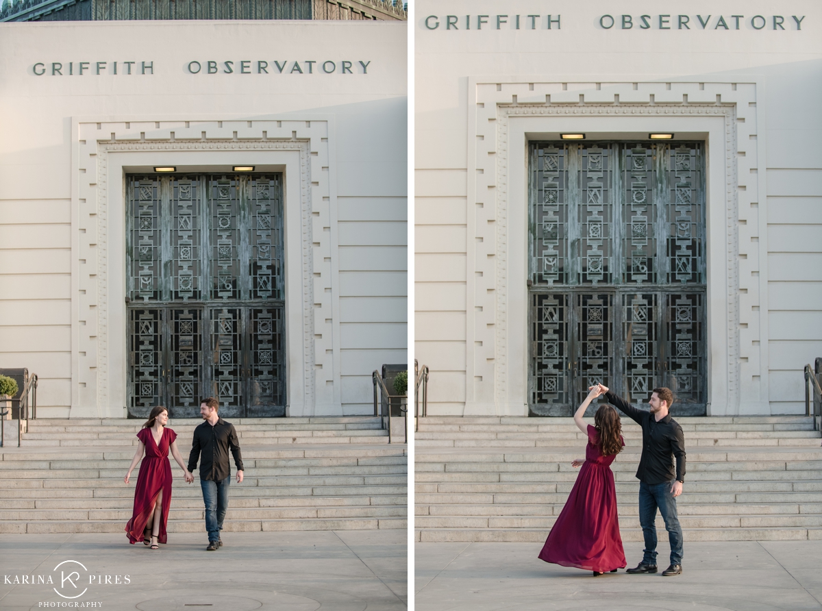 Sunset engagement session in Los Angeles