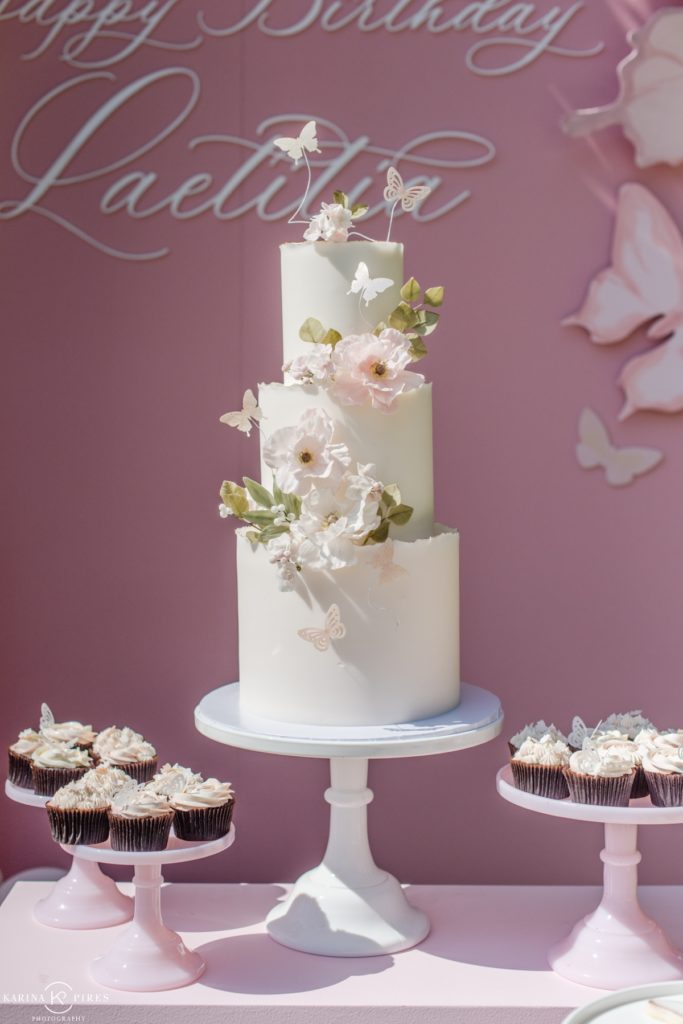 Blush Butterfly Designed Second Birthday Party - Karina Pires Photography