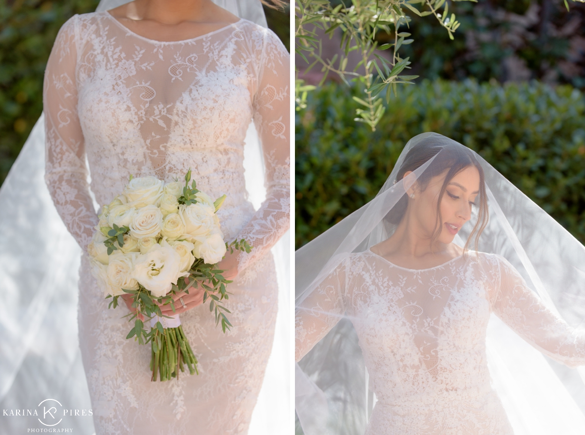 Bride in the Flirty Gown by Ines Di Santo