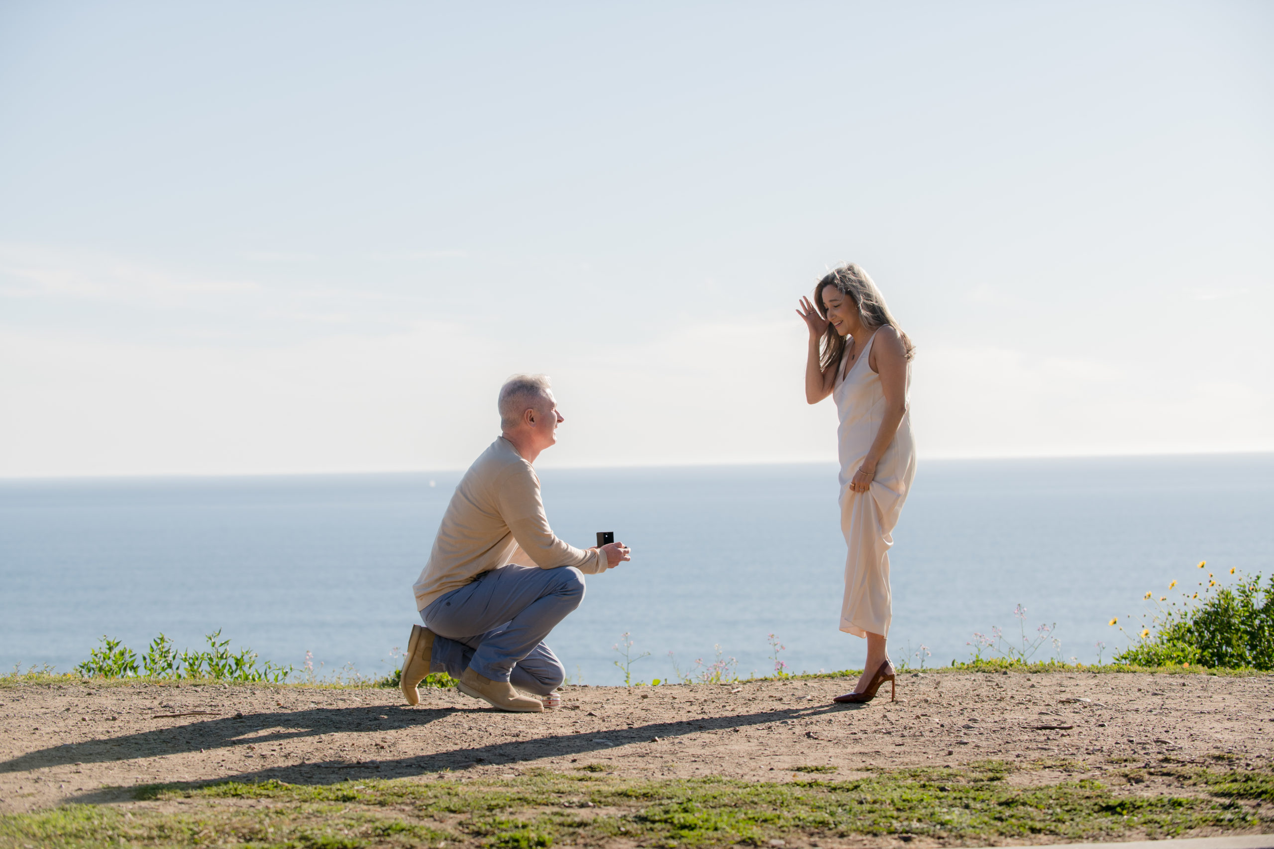  Surprise proposal at The Bluffs in Pacific Palisades