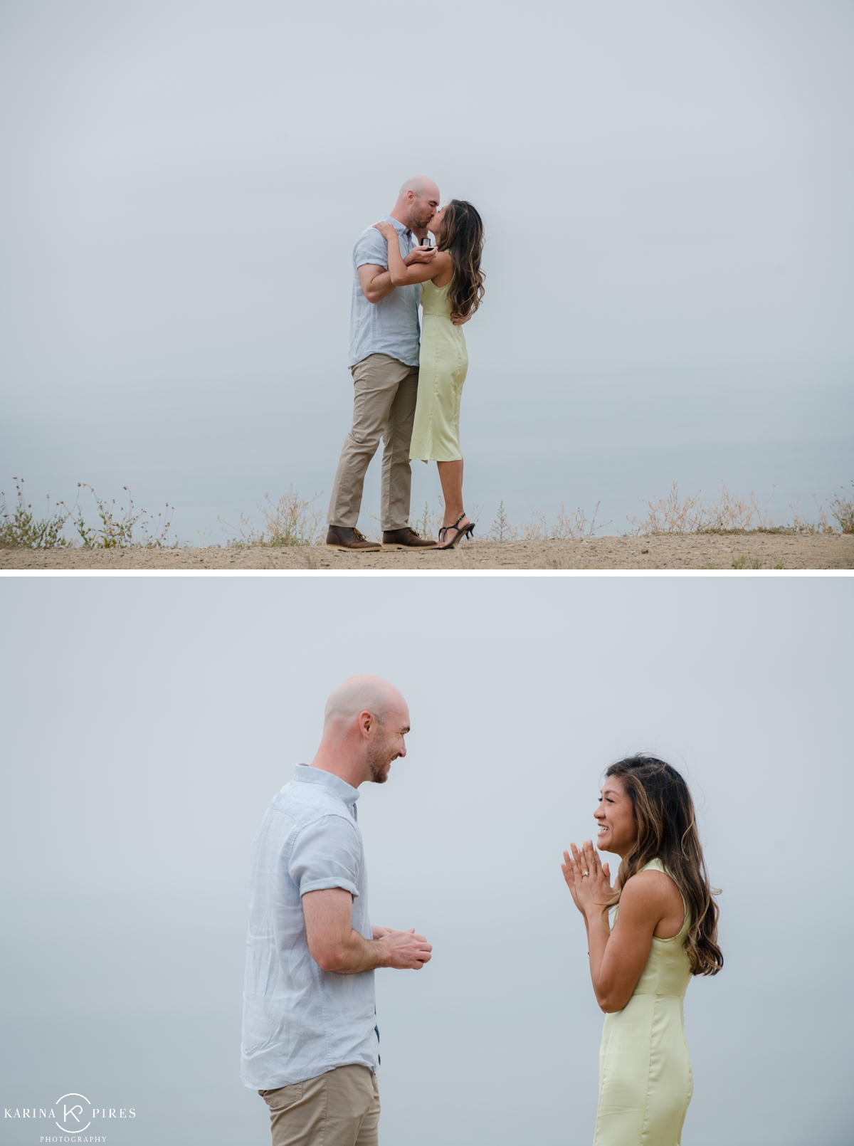 Surprise proposal in Pacific Palisades