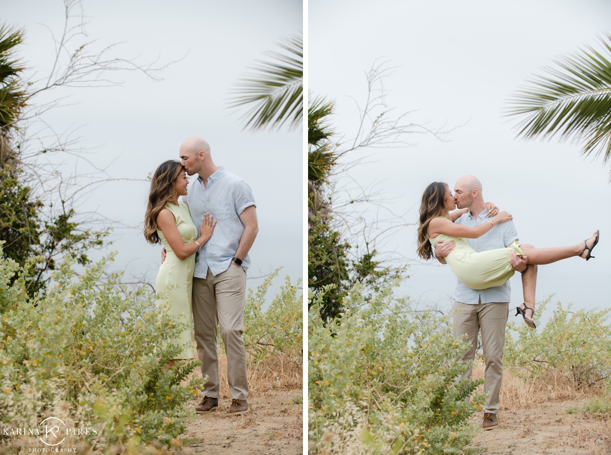 Post-proposal mini session in Pacific Palisades