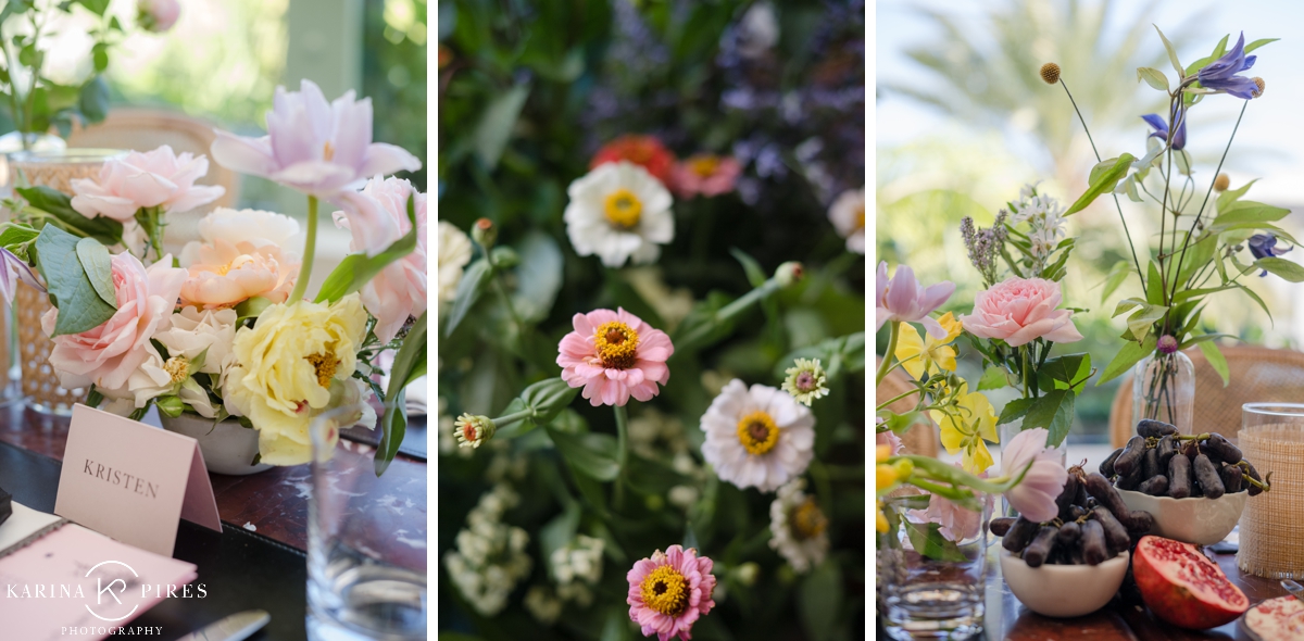 Botanical inspired baby shower with hundreds of flowers