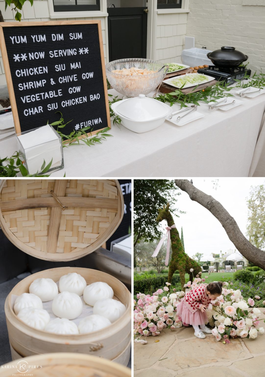 Luxury Baby Shower Overflowing with Garden Roses Karina Pires Photography