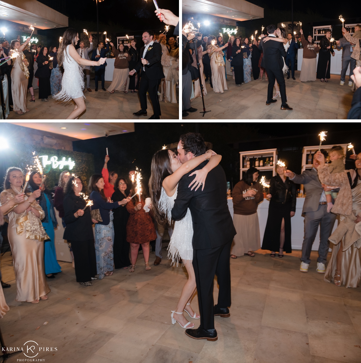 Bride and groom first dance at Casa Di Pietra