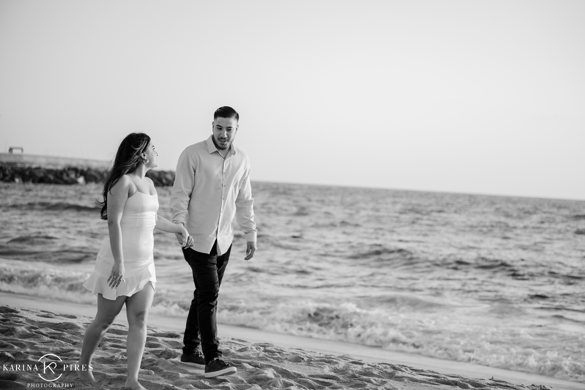 Black and white post-proposal pictures on Redondo Beach