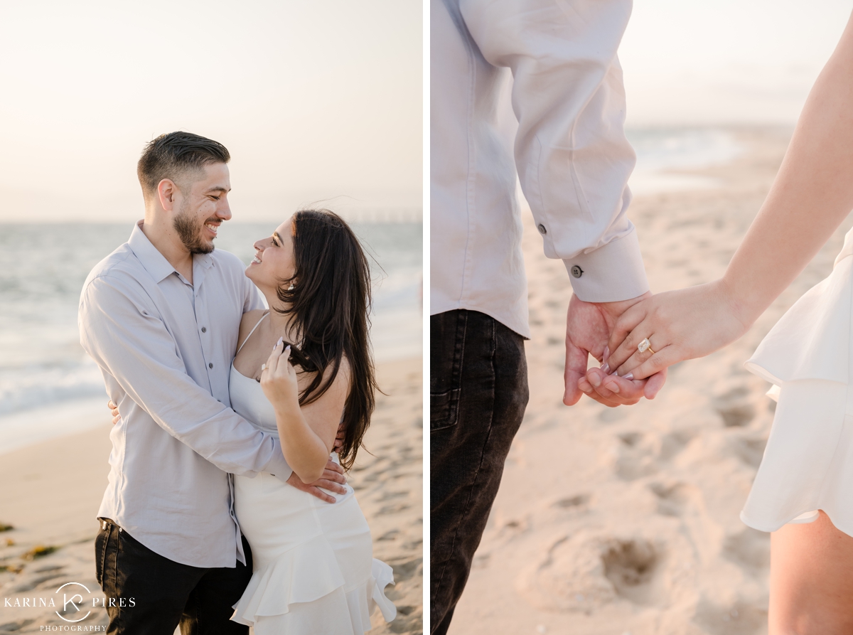 Post-proposal pictures on Redondo Beach