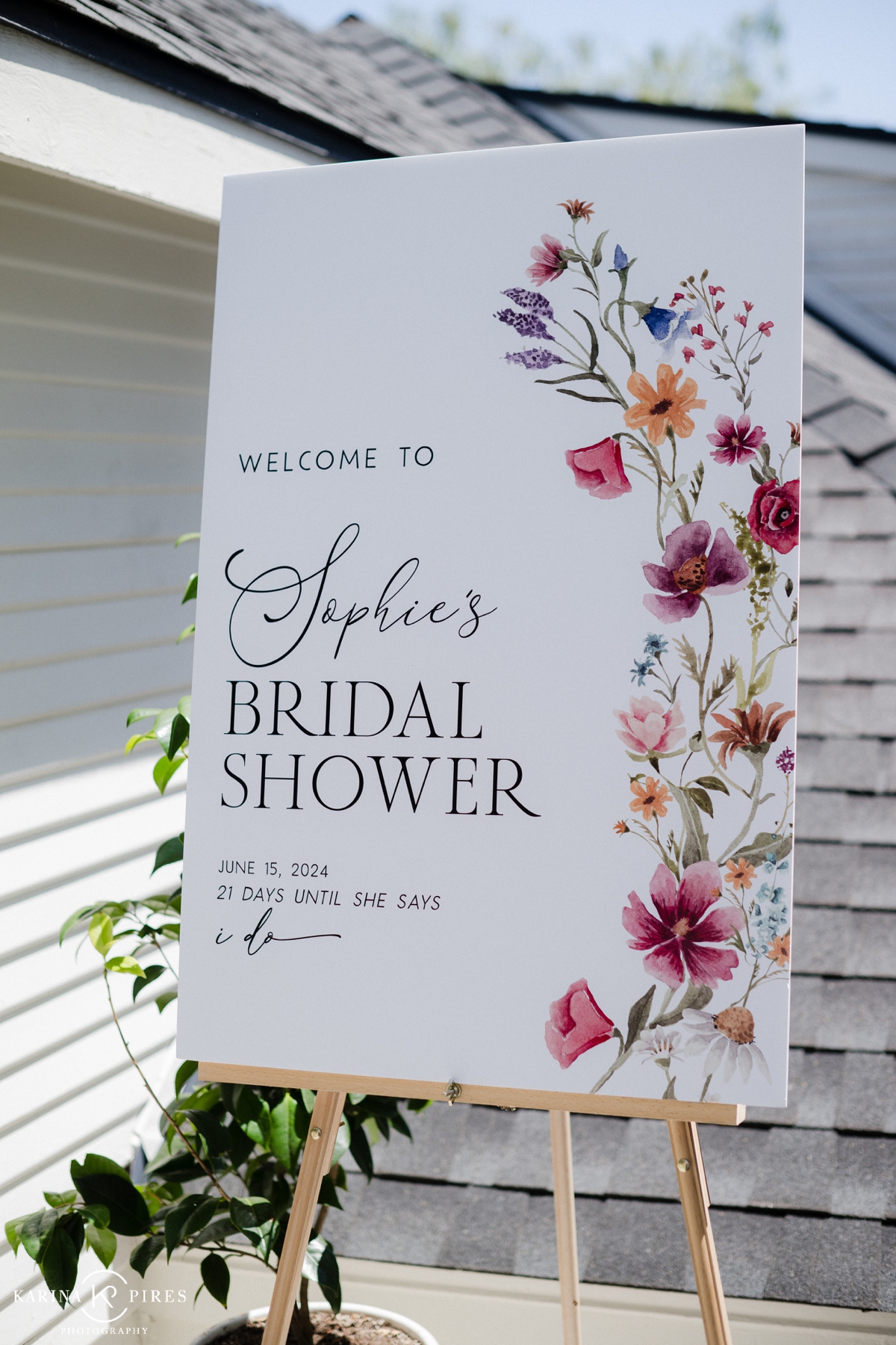 Garden-inspired bridal shower in Los Angeles