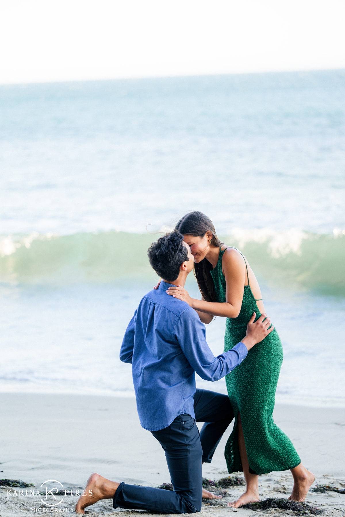 Proposal at Point Dume in Malibu, CA