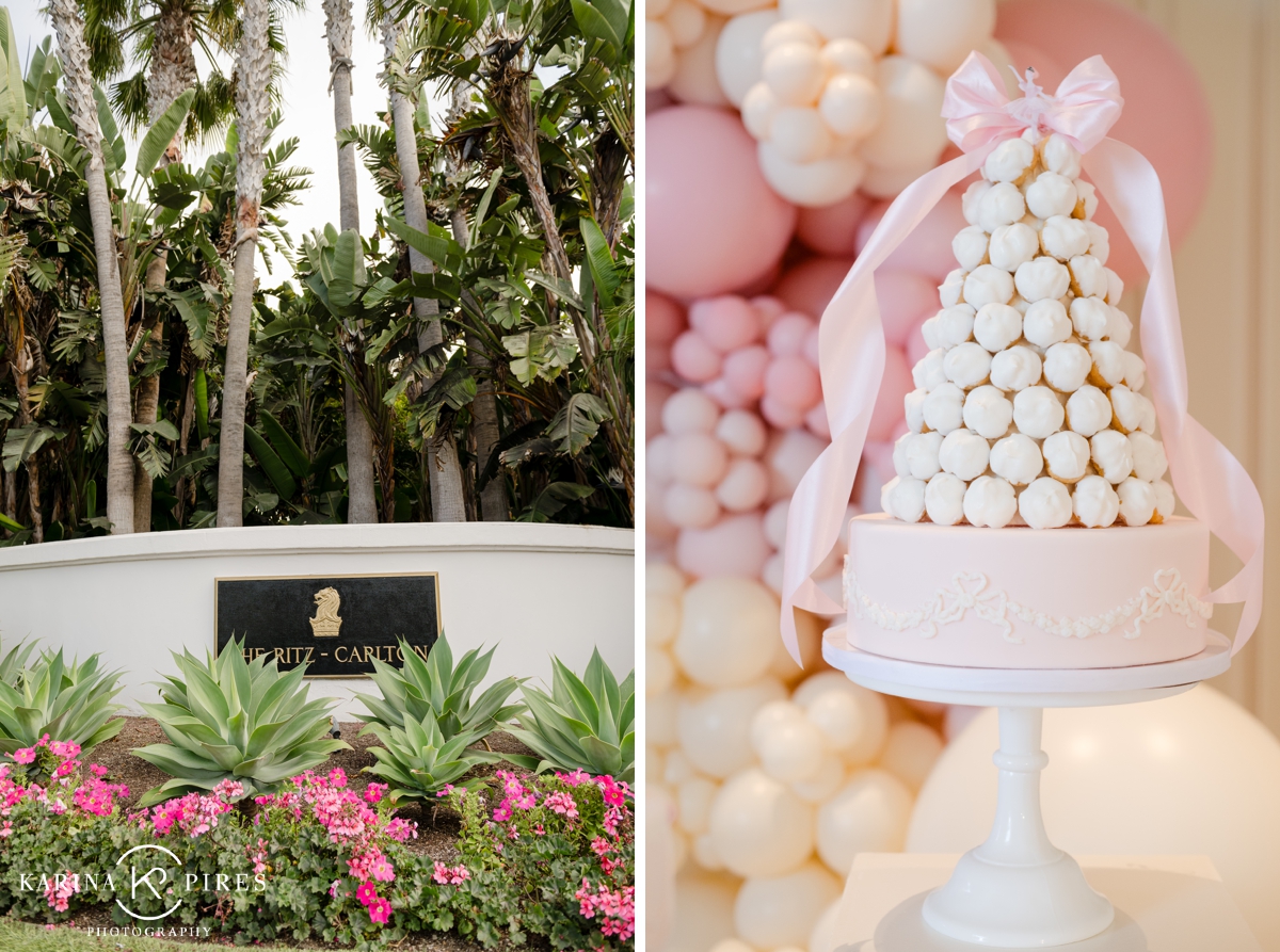 Paris-inspired baby shower at The Ritz-Carlton Laguna