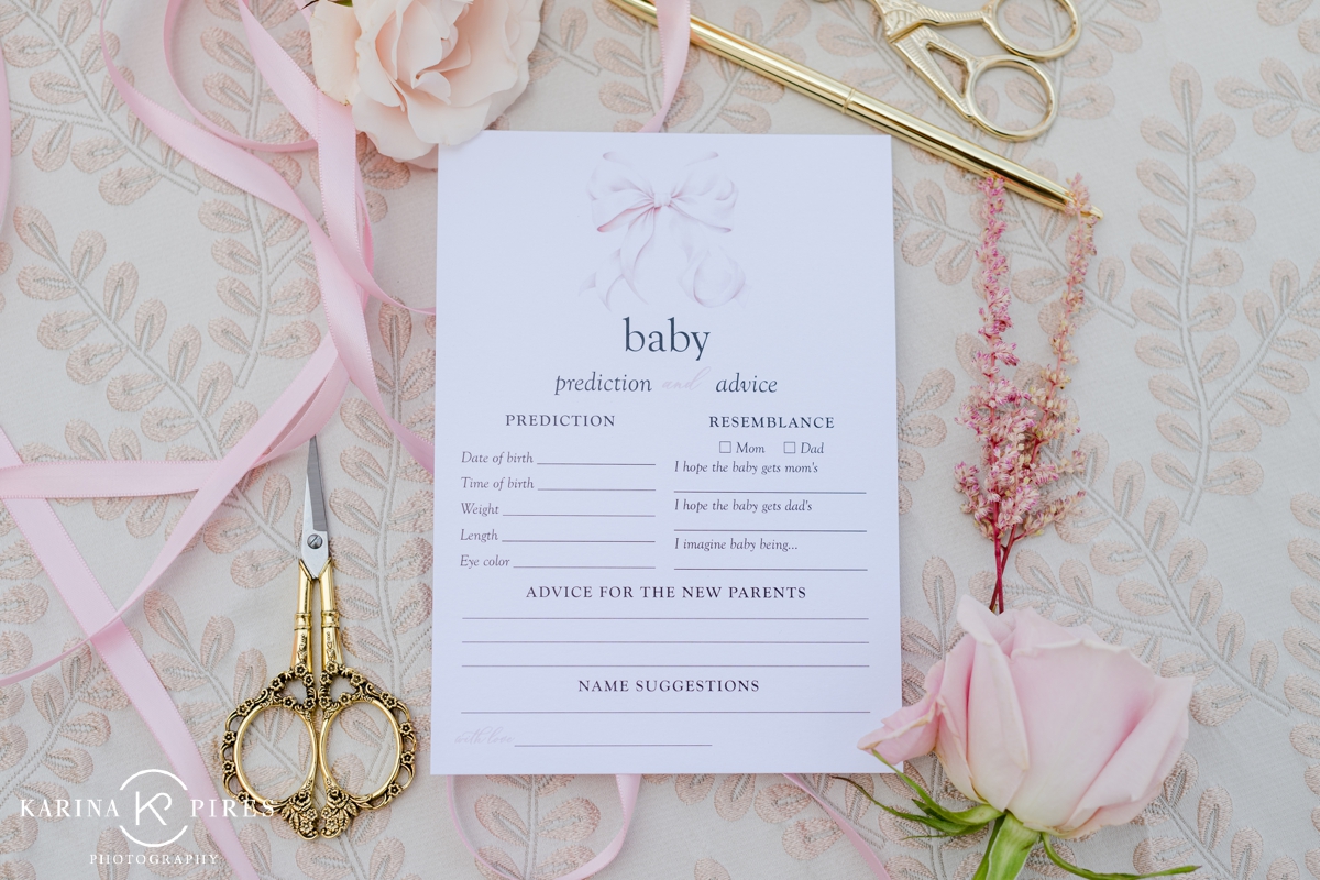 Paris-inspired baby shower at The Ritz-Carlton Laguna