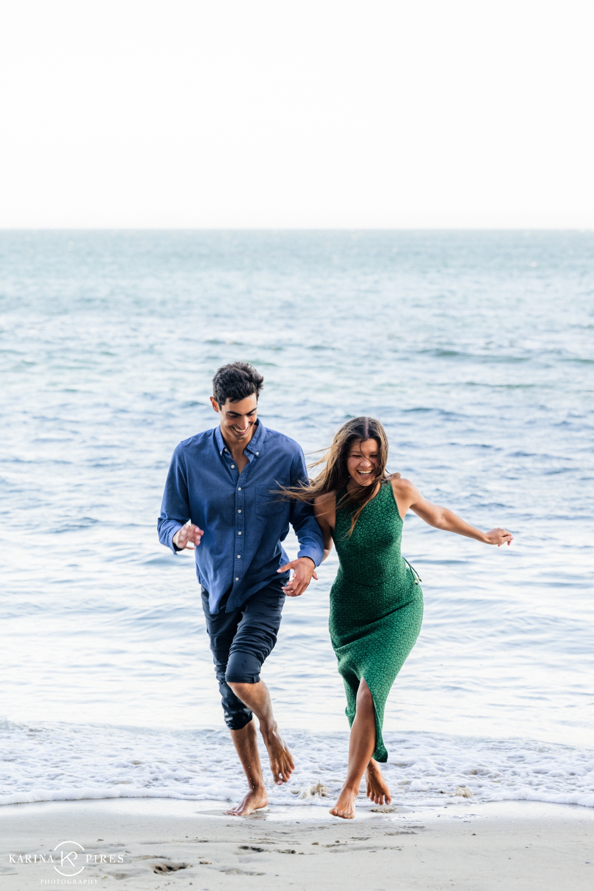 Engagement session at Point Dume