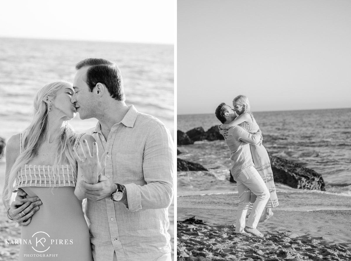 Surprise proposal at Zuma Beach