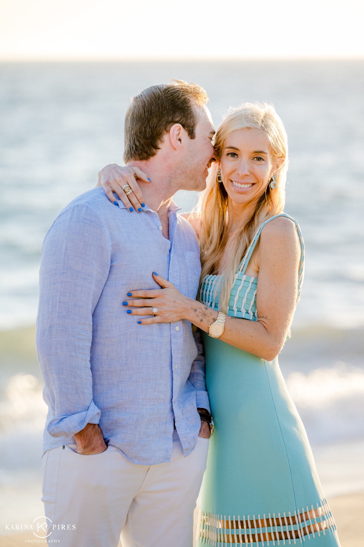 Surprise proposal at Zuma Beach