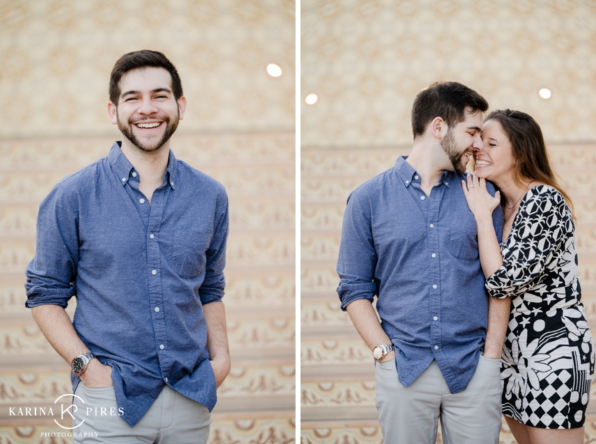 Engagement session at Terranea Resort