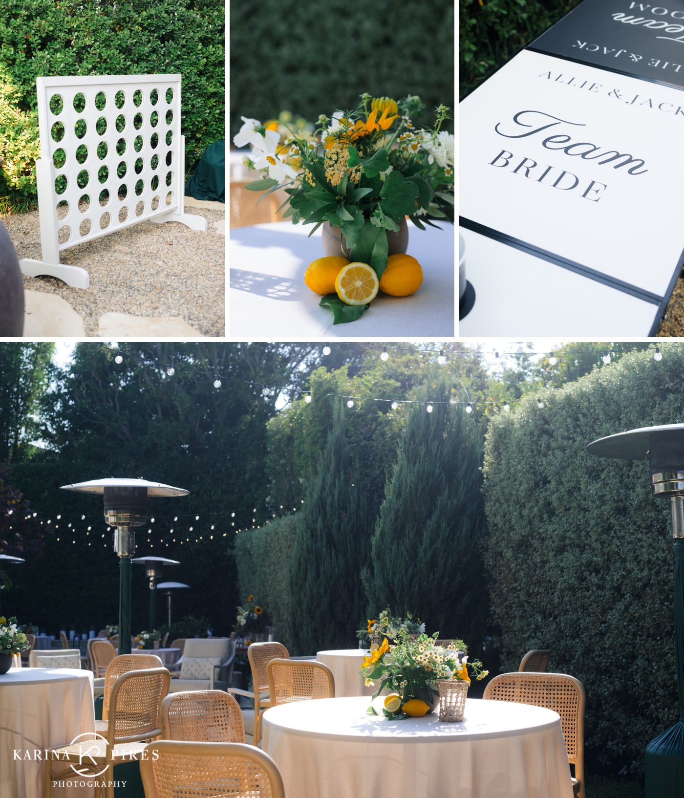 Summer backyard engagement session in Brentwood, CA