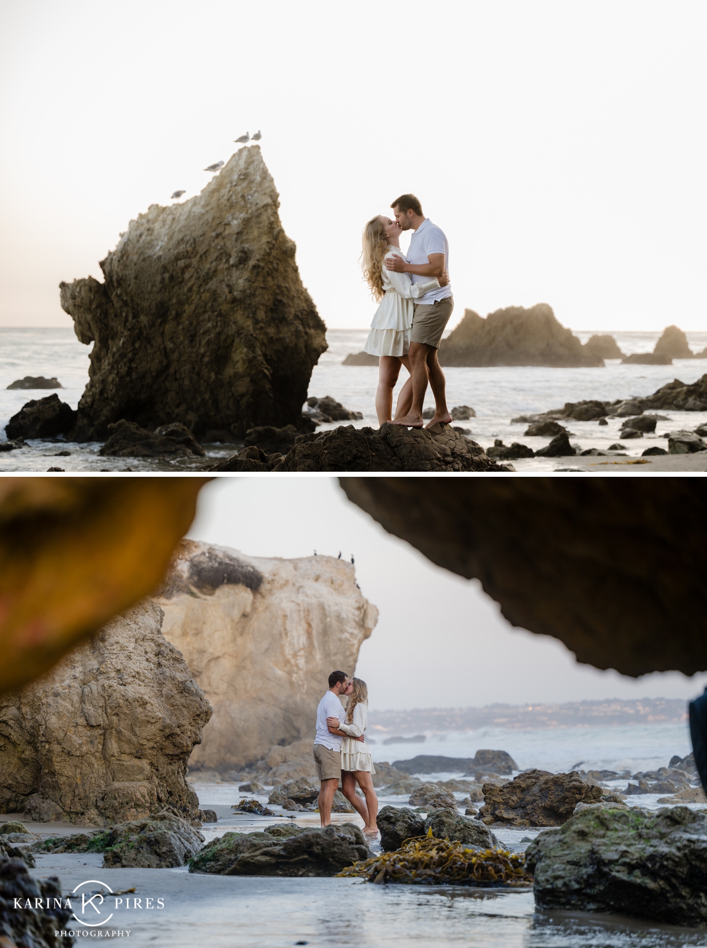 Couples pictures at El Matador State Beach